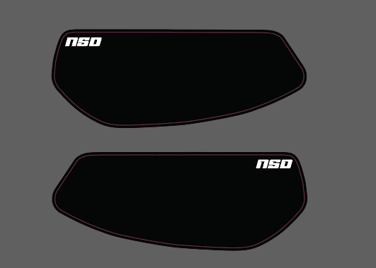 Super73 ZX Battery Decals